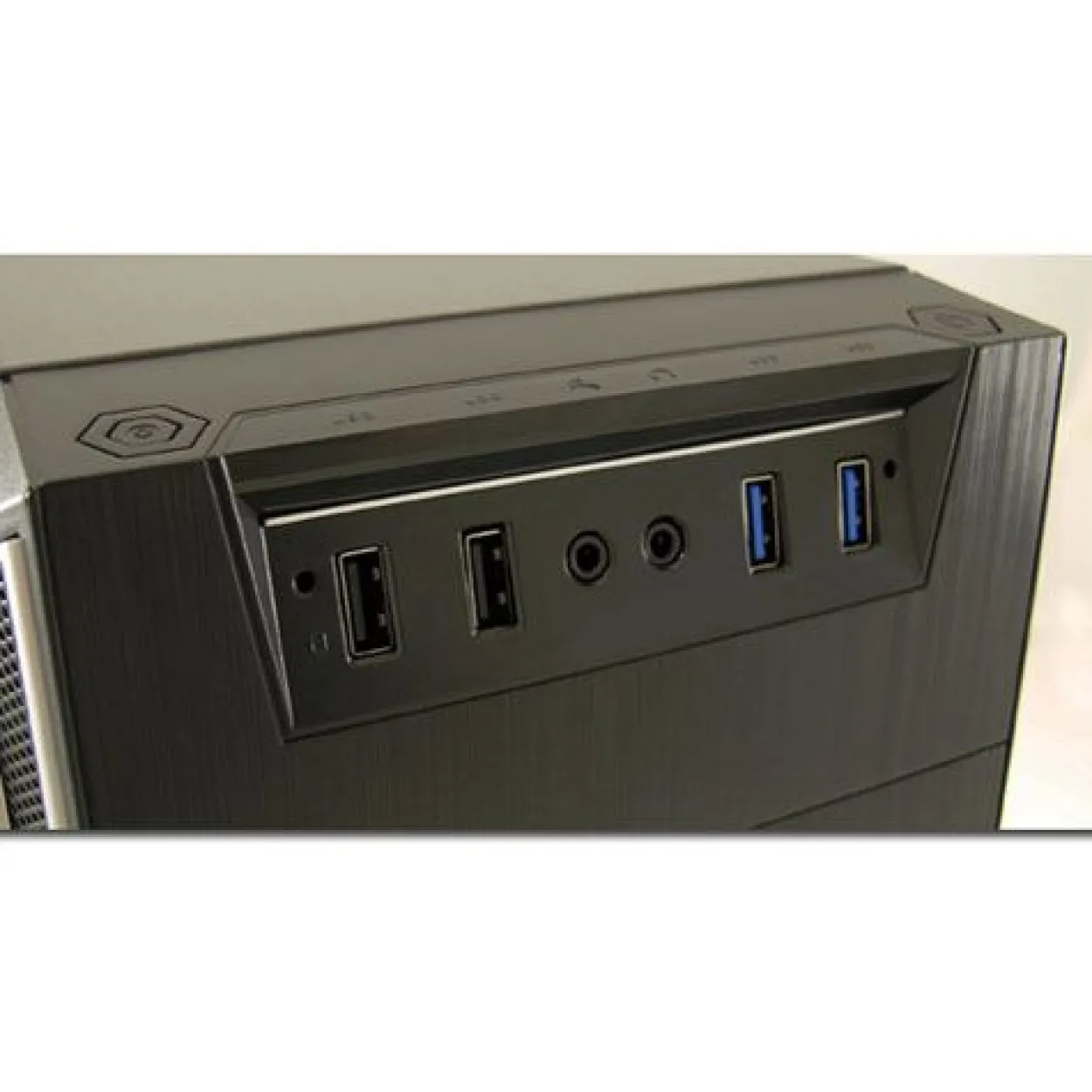 LC-Power 7038B Midi Tower ohne Netzteil schwarz