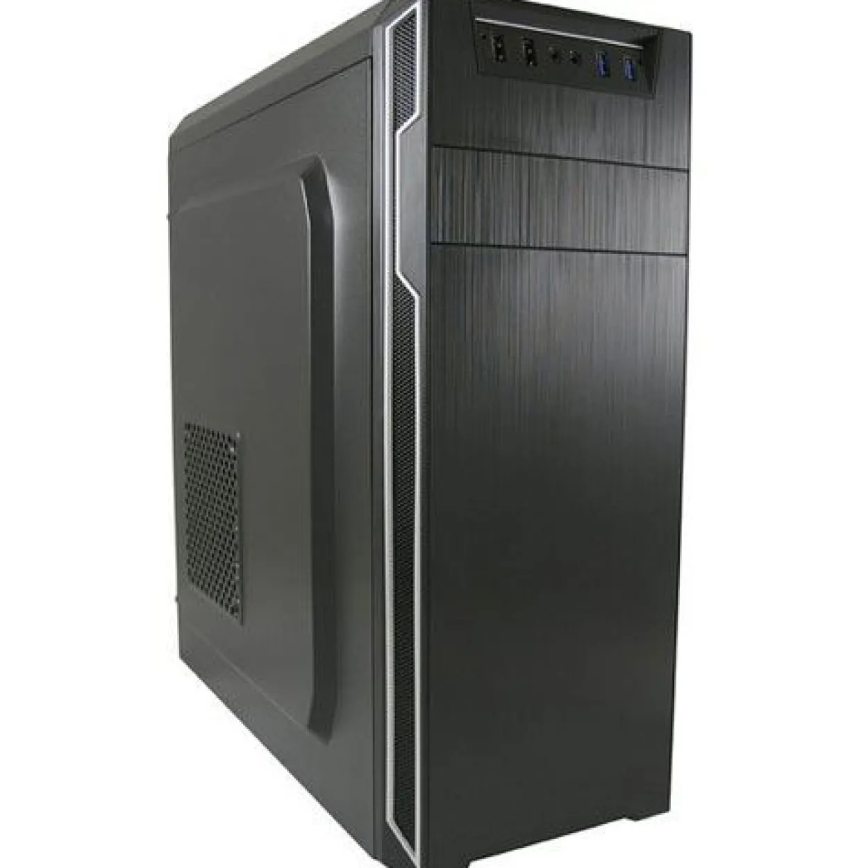 LC-Power 7038B Midi Tower ohne Netzteil schwarz