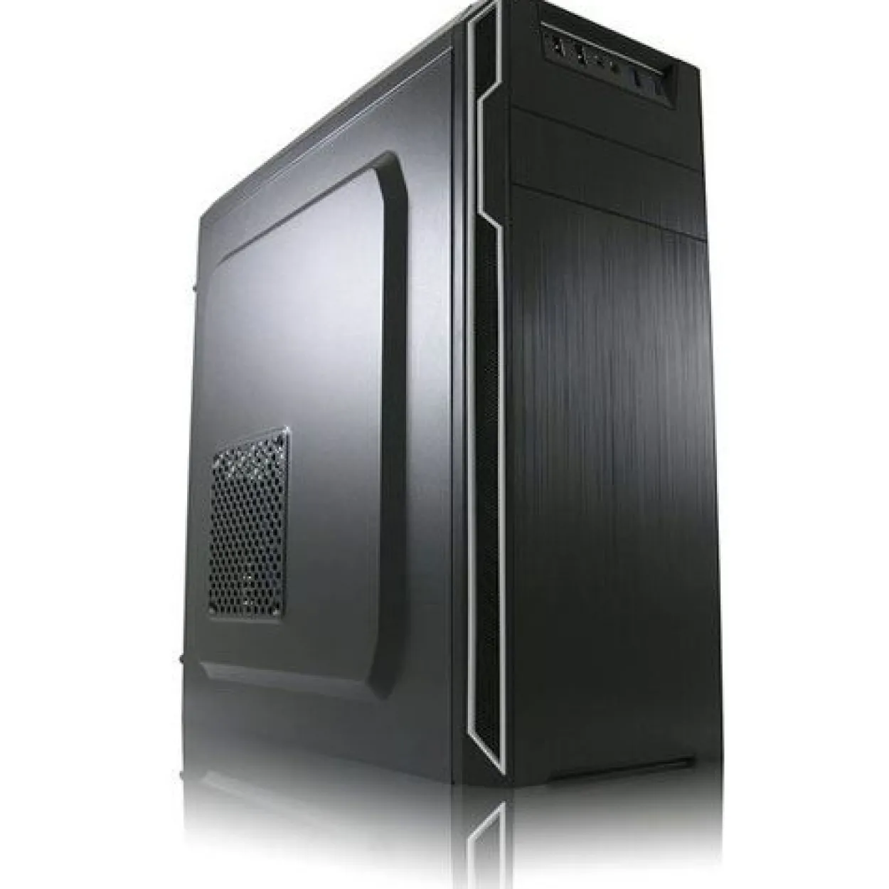 LC-Power 7038B Midi Tower ohne Netzteil schwarz