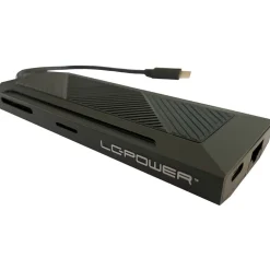 LC-Power HUB LC-HUB--C-MULTI-6-RGB schwarz