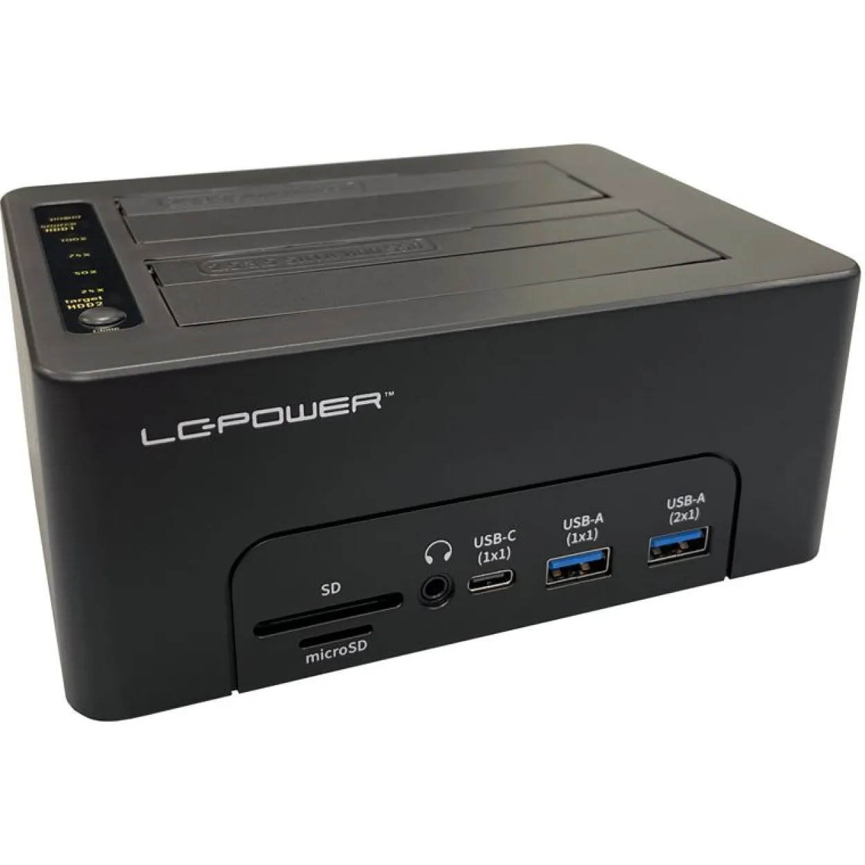 LC-Power LC-DOCK-C-MULTI-HUB USB3.2 Dockingn Station 2,5/3,5 retail