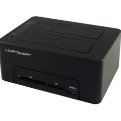 LC-Power LC-DOCK-U3-CR USB3.0 Dual Bay Docking/Cardreader