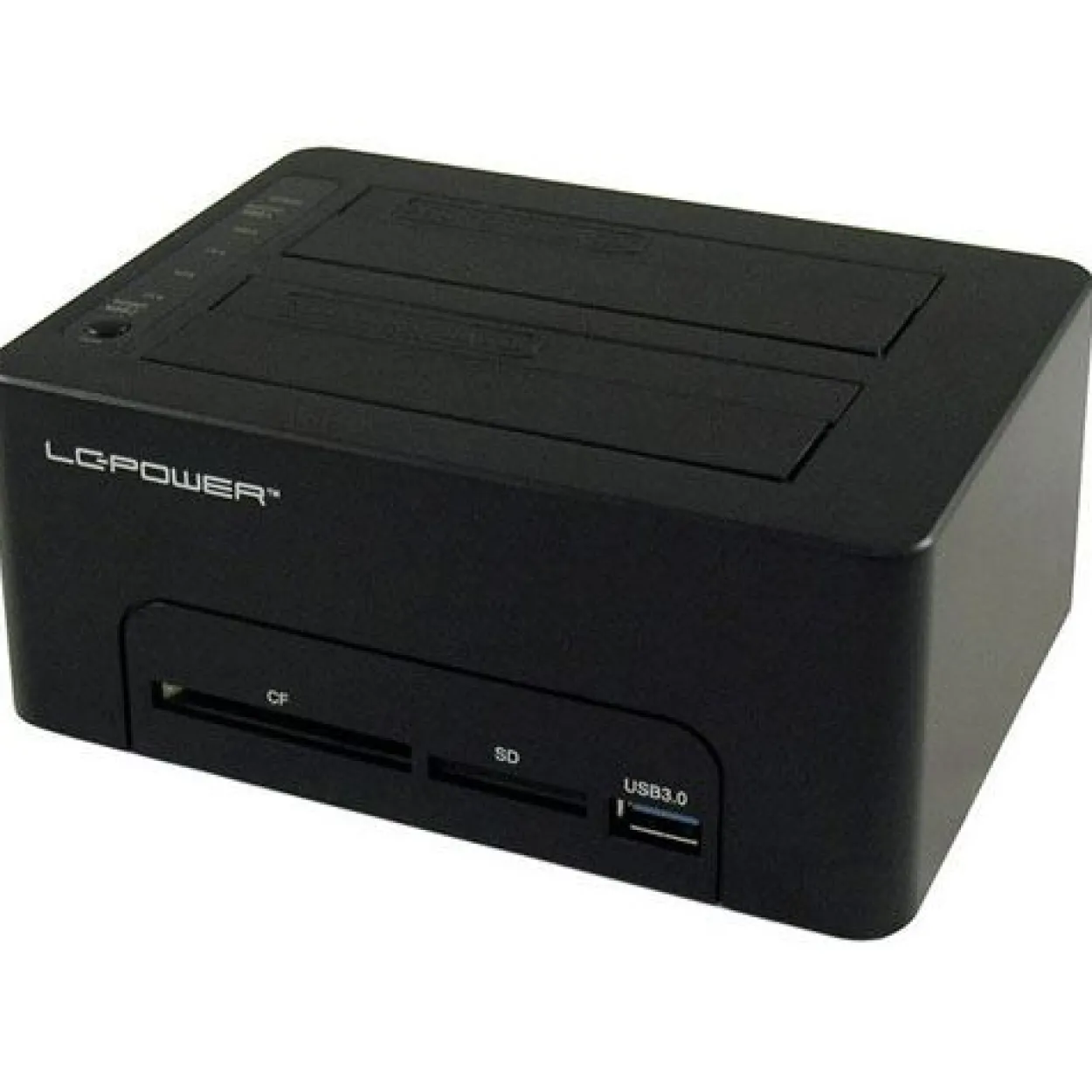 LC-Power LC-DOCK-U3-CR USB3.0 Dual Bay Docking/Cardreader