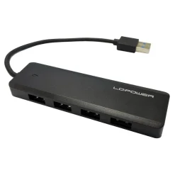 LC-Power LC-HUB-U3-4-V2 4xUSBA 1XUSB-C Black retail