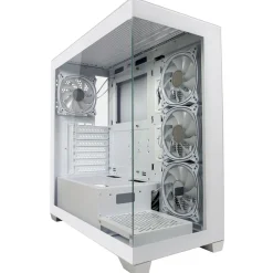 LC-Power 715W Seamless_Pale_X Midi Tower ohne Netzteil weiss
