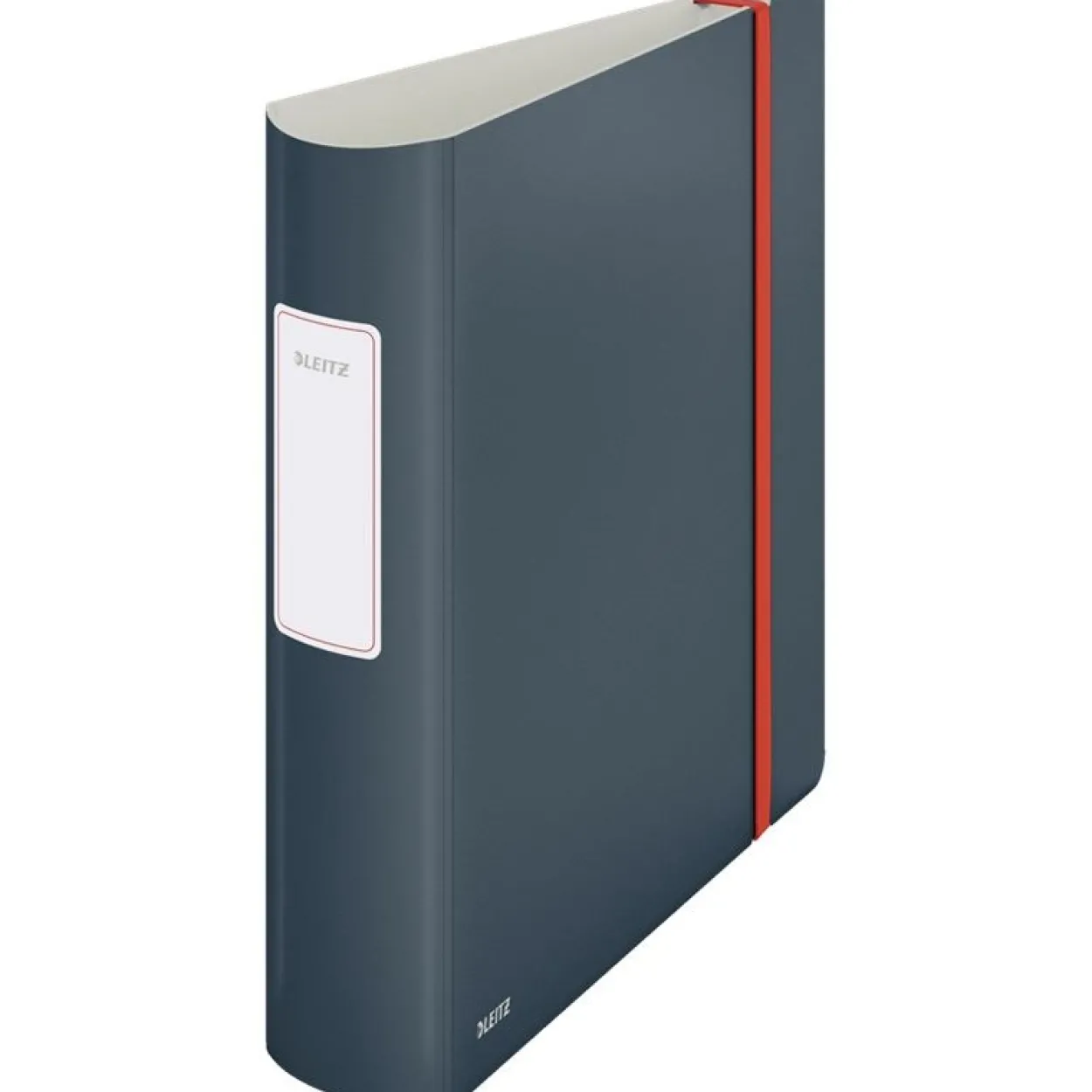 LEITZ Active Cosy Ordner samtgrau stabile Pappe 8,2 cm DIN A4
