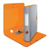 LEITZ Active Urban Chic Ordner grau Kunststoff 6,5 cm DIN A4