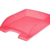 LEITZ Briefablage Plus rot-transparent