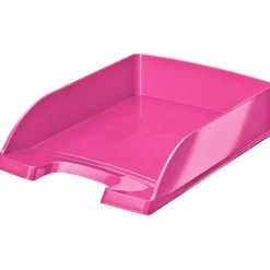 Leitz Briefablage Plus WOW, A4, Polystyrol, pink-metallic