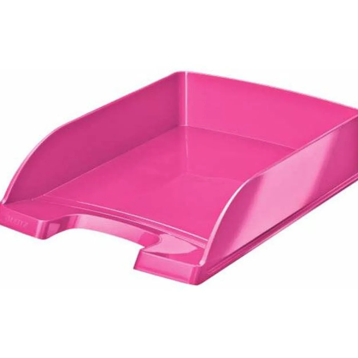 Leitz Briefablage Plus WOW, A4, Polystyrol, pink-metallic