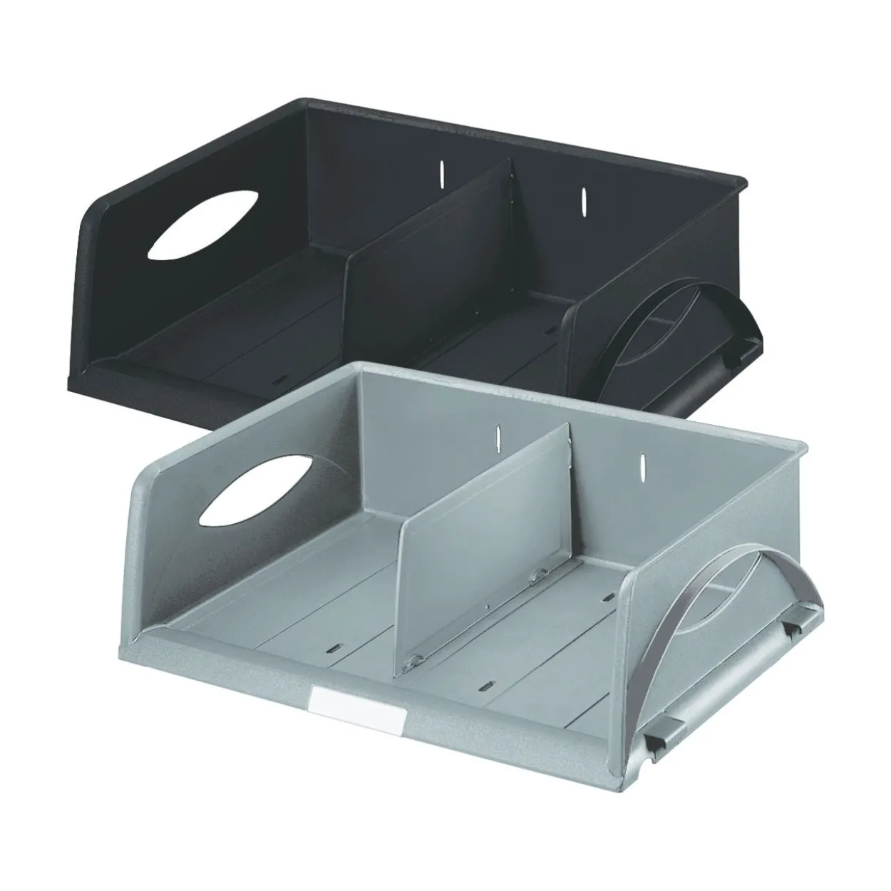 LEITZ Briefablage Sorty A4 quer grau