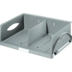 LEITZ Briefablage Sorty A4 quer grau