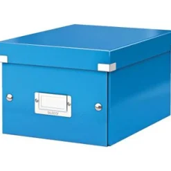 LEITZ Click & Store Aufbewahrungsbox 7,4 l blau 21,6 x 28,2 x 16,0 cm