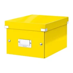 LEITZ Click & Store Aufbewahrungsbox 7,4 l gelb 21,6 x 28,2 x 16,0 cm