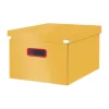 LEITZ Click & Store Cosy Aufbewahrungsbox 18,5 l gelb 28,1 x 37,0 x 20,0 cm