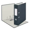 LEITZ Cosy Soft-Touch Ordner samtgrau stabile Pappe 8,0 cm DIN A4