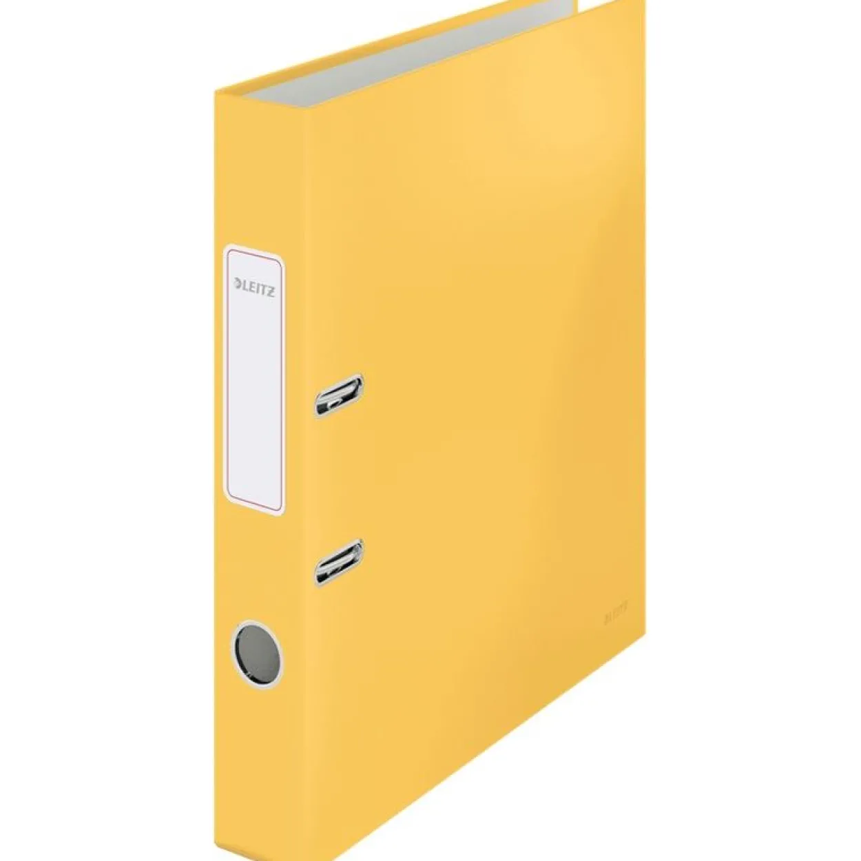 LEITZ Cosy Soft-Touch Ordner warmes gelb stabile Pappe 5,2 cm DIN A4