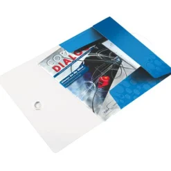 LEITZ Eckspanner WOW 4599 DIN A4 blau