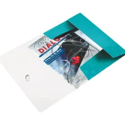 LEITZ Eckspanner WOW 4599 DIN A4 eisblau