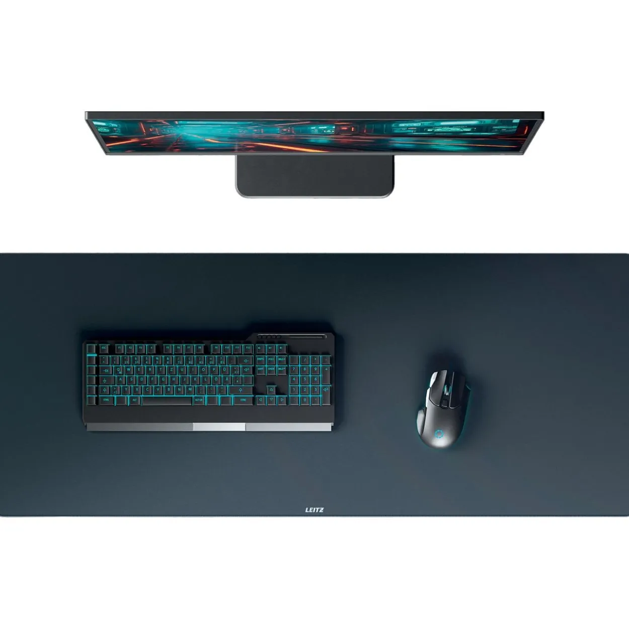 LEITZ Gaming-Mousepad extra groß dunkelgrau