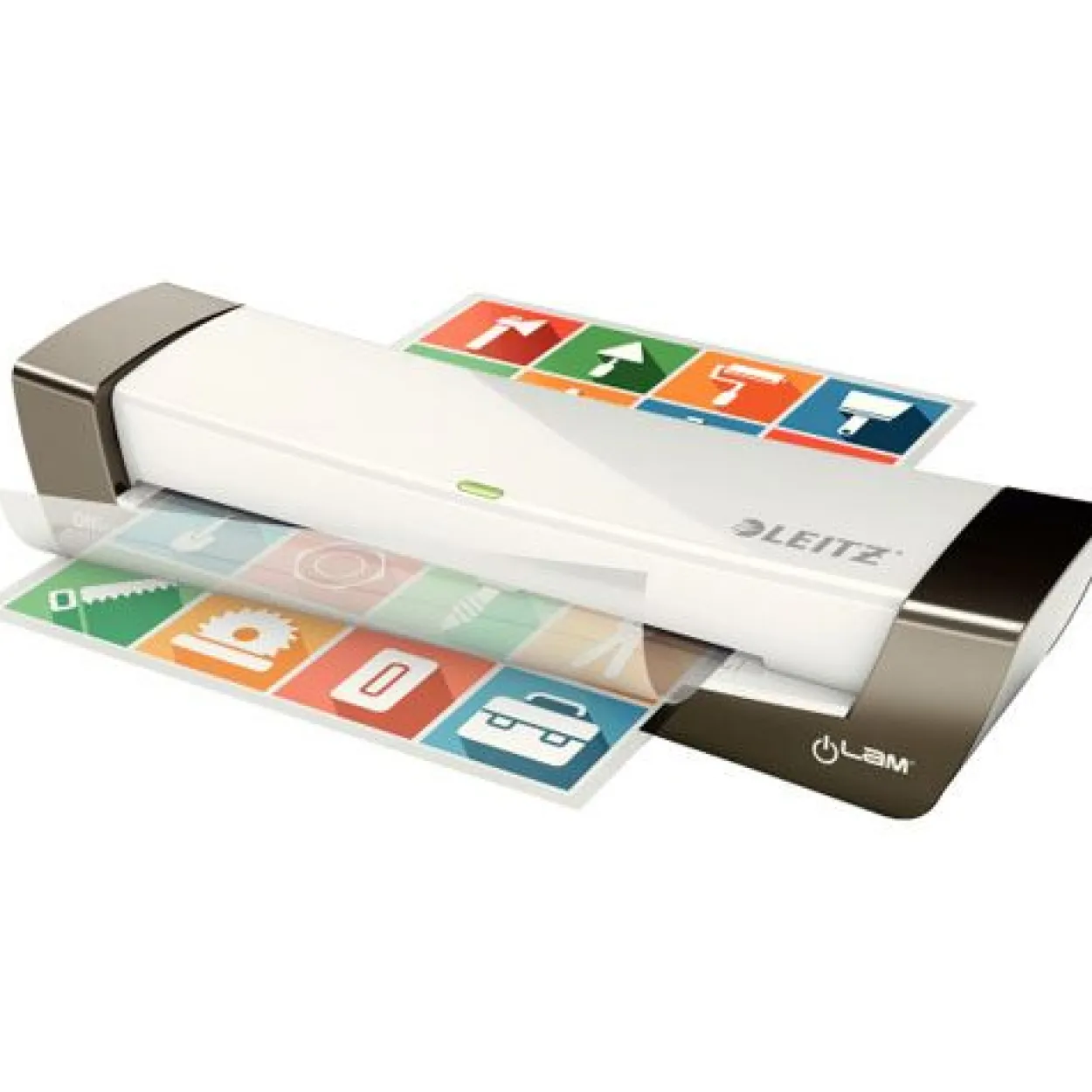 Leitz Laminiergerät iLAM Office A4, bis DIN A4, silber