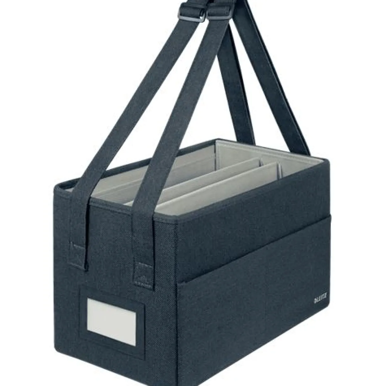 LEITZ Laptoptasche Desk Sharing kompakt Stoff samtgrau 65760089 bis 35,6 cm (14 Zoll)