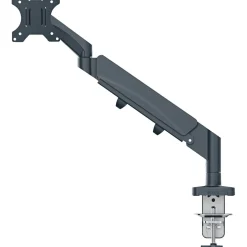 LEITZ Monitor-Halterung Ergo 64890089 dunkelgrau für 1 Monitor, Tischklemme