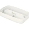 LEITZ MyBox Einsatz für Aufbewahrungsboxen 1,5 l perlweiß 30,7 x 18,1 x 5,6 cm