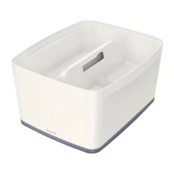 LEITZ MyBox Einsatz für Aufbewahrungsboxen 6,0 l perlweiß 37,5 x 30,7 x 10,1 cm