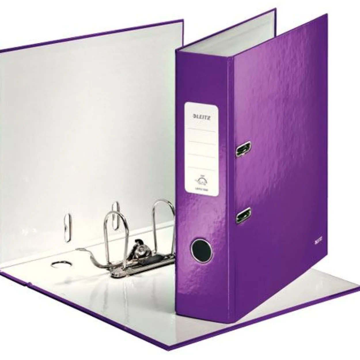 LEITZ Ordner lila Karton 8,0 cm DIN A4