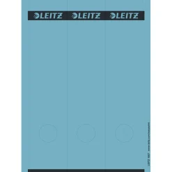 LEITZ Ordnerrücken-Etikett, 61 x 285 mm, lang, breit, blau