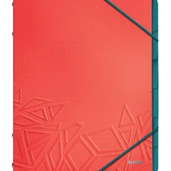 LEITZ Ordnungsmappe Urban Chic 6 Fächer rot, 1 St.
