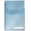 LEITZ 3 Organisationshüllen CombiFile Maxi DIN A4 blau genarbt 0,20 mm