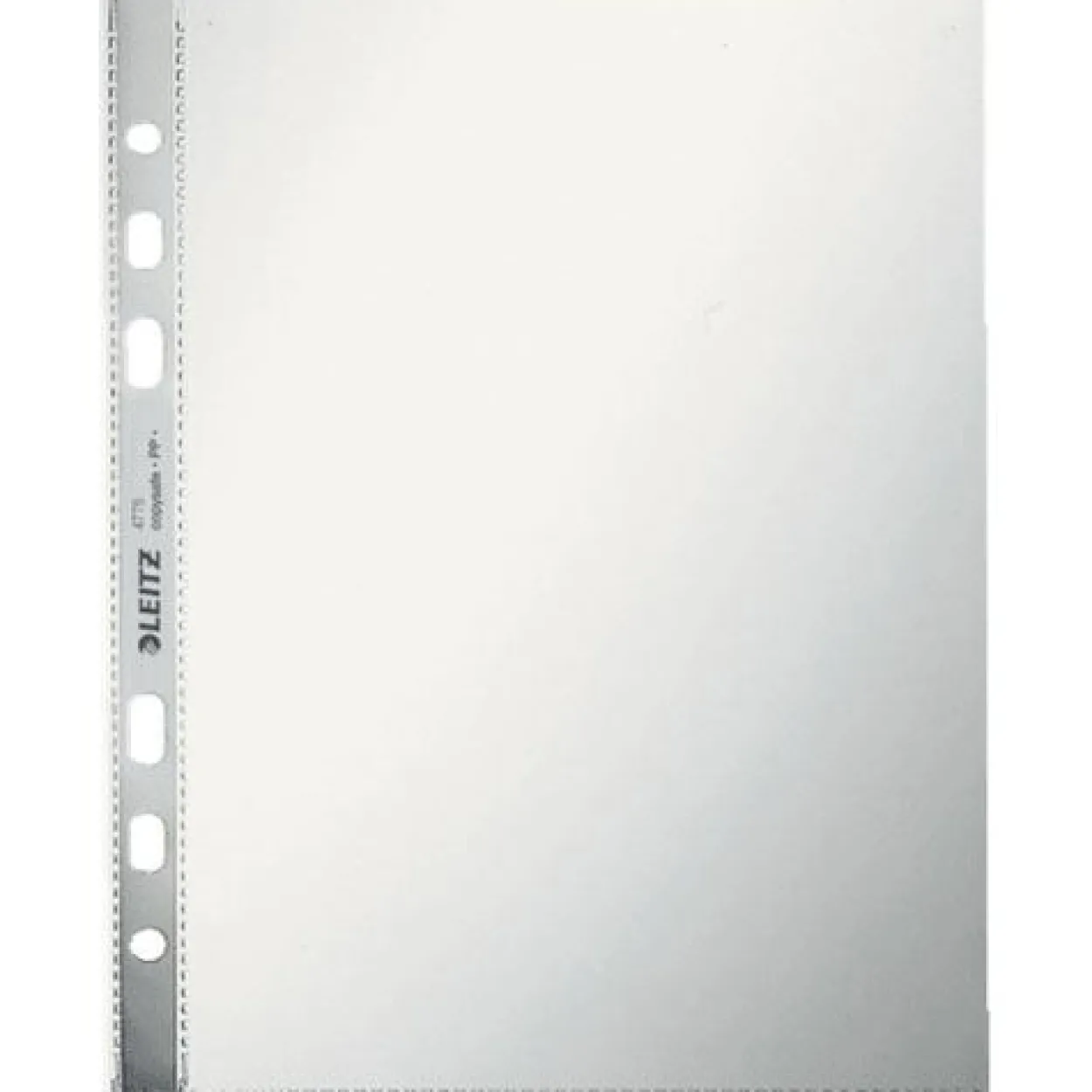 LEITZ 100 Prospekthüllen 4775 DIN A5 transparent glatt 0,075 mm
