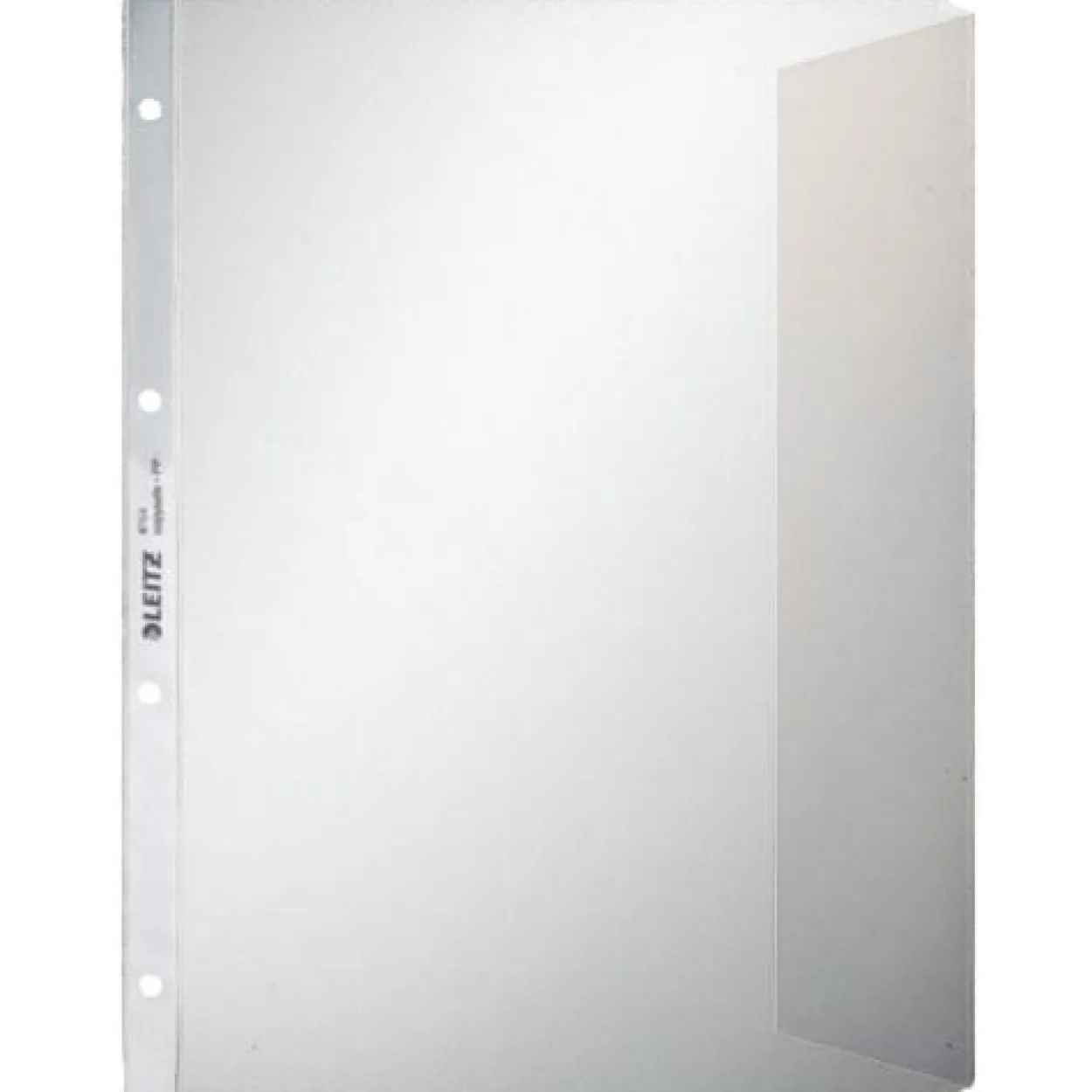 LEITZ 50 Prospekthüllen 4764 DIN A4 transparent genarbt 0,12 mm