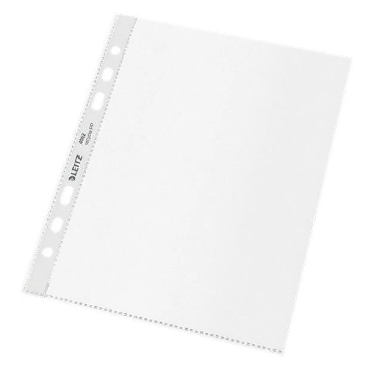 LEITZ 25 Prospekthüllen recycle 4002 DIN A5 transparent genarbt 0,10 mm