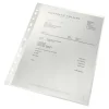 LEITZ 25 Prospekthüllen Recycle 4791 DIN A4 transparent genarbt 0,10 mm