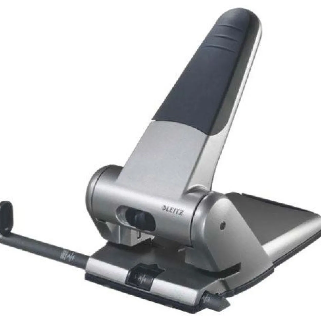 LEITZ Registraturlocher 5180, Stanzleistung: 65 Blatt,silber