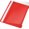 LEITZ Schnellhefter 4197 Kunststoff rot DIN A5