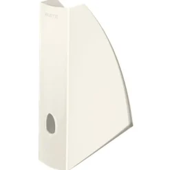 LEITZ Stehsammler WOW 52771001 perlweiss Kunststoff, DIN A4