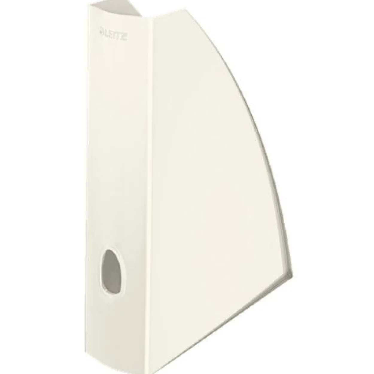 LEITZ Stehsammler WOW 52771001 perlweiss Kunststoff, DIN A4
