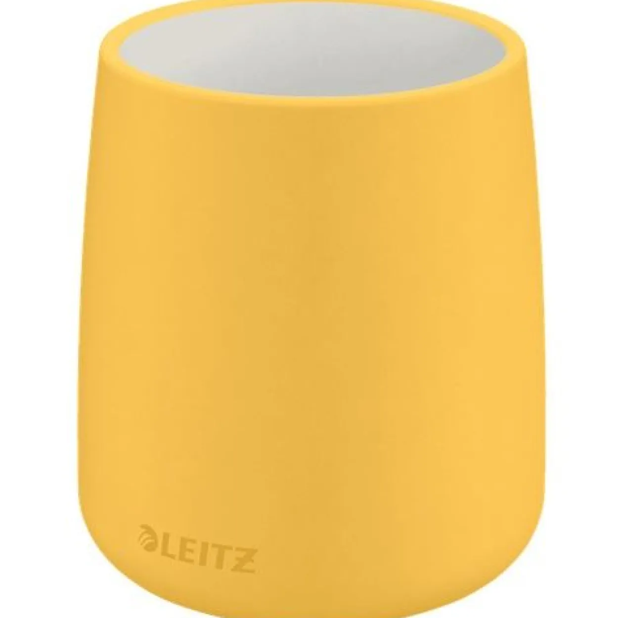 LEITZ Stiftehalter Cosy gelb Keramik 8,7 x 8,7 x 10,8 cm