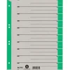 Leitz Trennblätter, A4 Überbreite, Kraftkarton 230g/qm, grün
