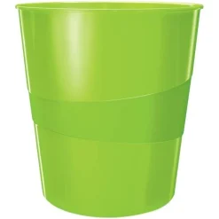 LEITZ WOW Duo Colour Papierkorb 15,0 l grün