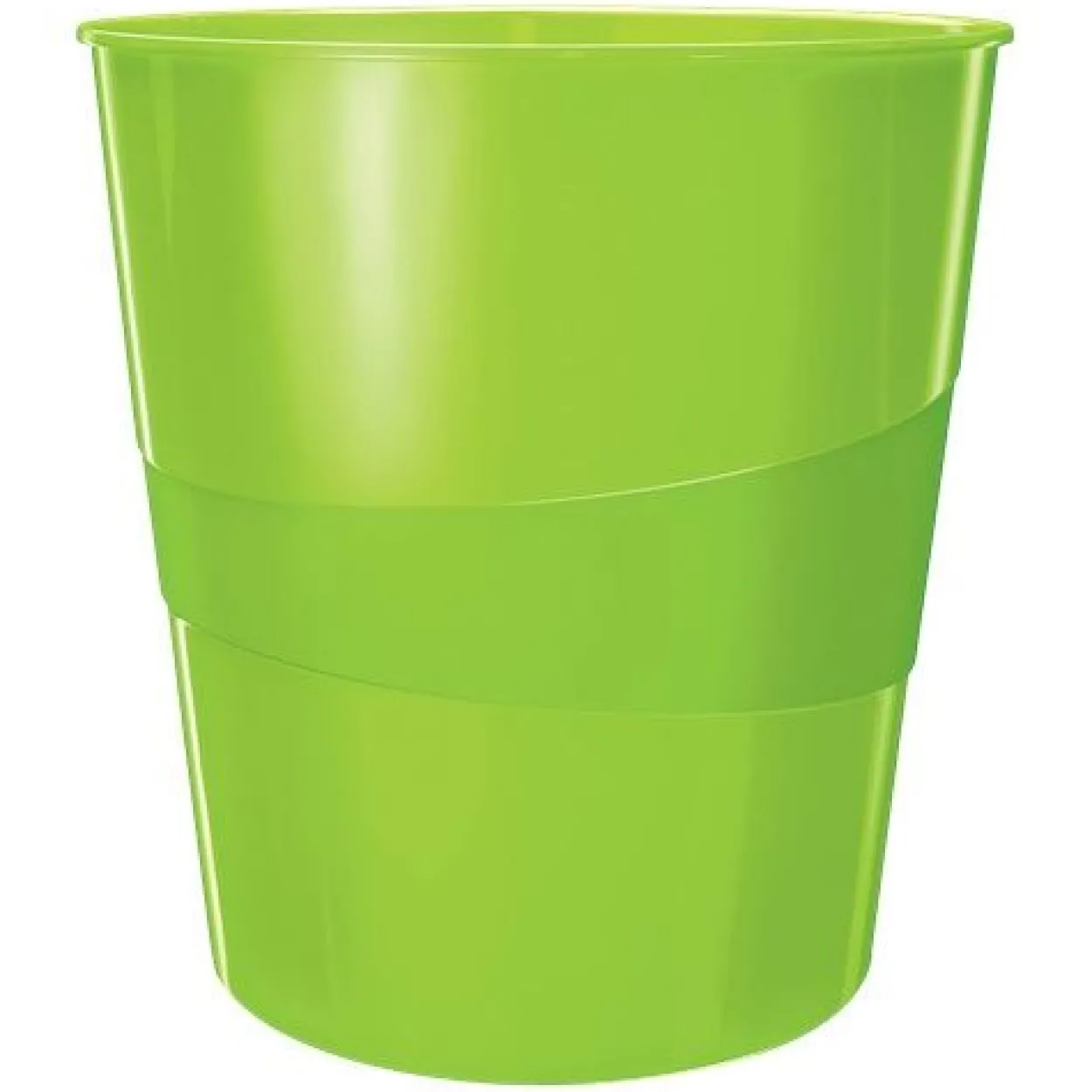 LEITZ WOW Duo Colour Papierkorb 15,0 l grün