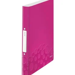 LEITZ WOW Ringbuch 2-Ringe pink-metallic 3,2 cm DIN A4