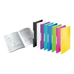 LEITZ WOW Sichtbuch DIN A4, 40 Hüllen grün-metallic