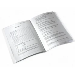 LEITZ WOW Sichtbuch DIN A4, 40 Hüllen pink-metallic