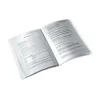 LEITZ WOW Sichtbuch DIN A4, 40 Hüllen weiß-metallic