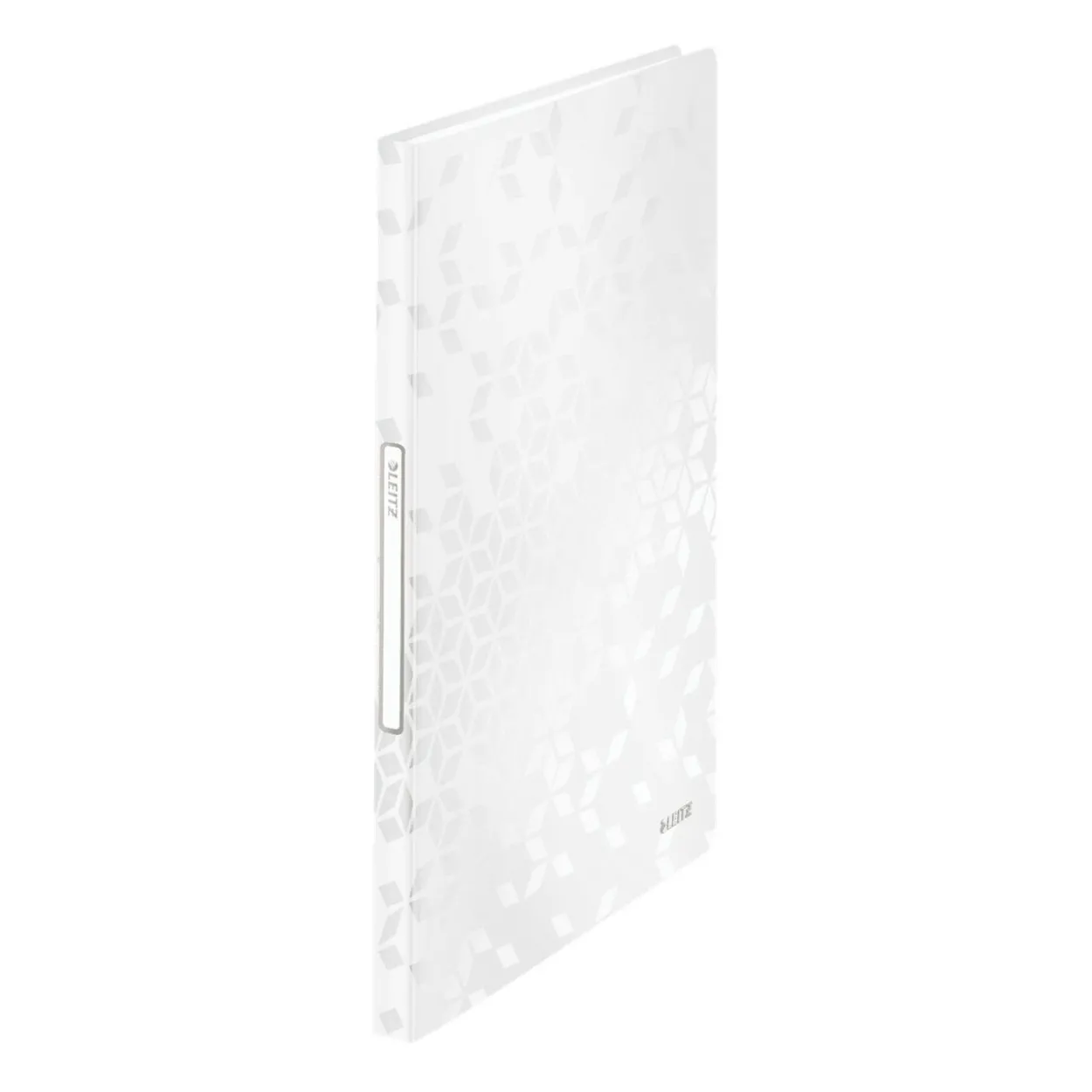 LEITZ WOW Sichtbuch DIN A4, 40 Hüllen weiß-metallic